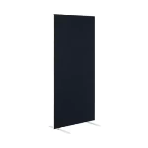 Image of Floor Standing Screen 1400x25x1800mm Black KF90973