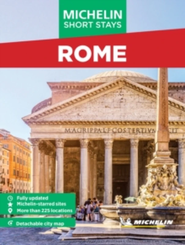 Image of Michelin Travel Guides Short Stays: Rome : Fully Updated and Includes Detachable Map Paperback / softback