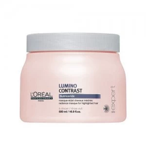 Image of LOreal Professionnel Lumino Contrast Radiance Hair Masque 500ml