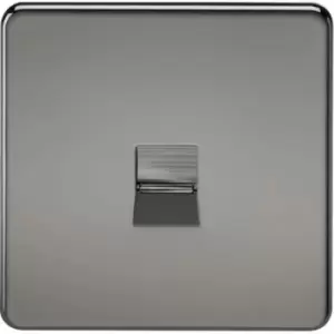 Image of MLA Knightsbridge Telephone Master Socket Black Nickel - SF7300BN