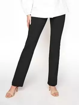 Image of Long Tall Sally Bi-stretch Bootcut Trouser - Black, Size 28, Length 34, Women
