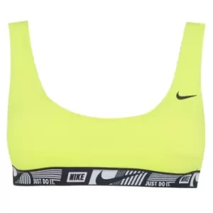 Image of Nike Scoop Neck Bikini Top Womens - Yellow