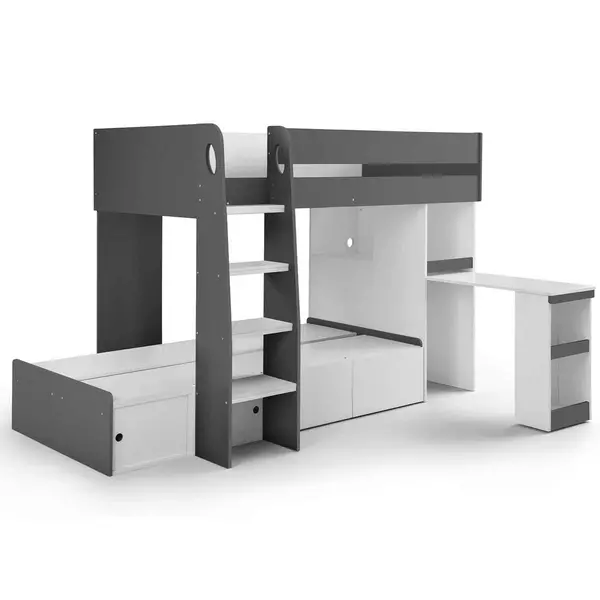 Image of Julian Bowen Eclipse Bunk - Charcoal & White ECL103