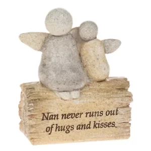 Image of Pebble Art Angel Nan