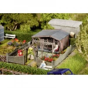 Image of Faller 180491 H0 Schrebergarten mit Gartenlaube Assembly kit