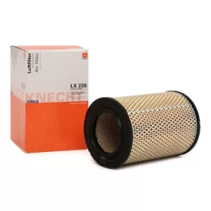 Image of MAHLE Original Air Filter OPEL,CITROEN,MERCEDES-BENZ LX 228 90110895500,9861216725,9861216725000 Engine Filter 5436503,90110895500,9861216725,1498417