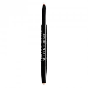 Image of NYX Professional Makeup Sculpt & Highlight Brow Contour Auburn/Soft pink