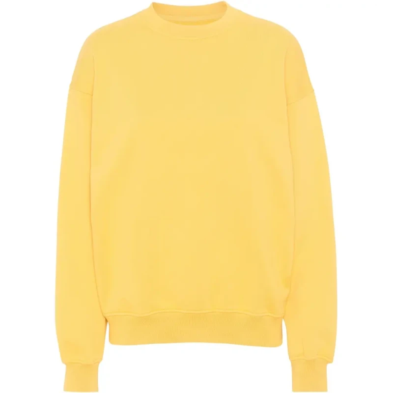 Image of Colorful Standard Sweatshirt Crewneck Colorful Standard Organic oversized lemon yellow Jaune Unisex XS