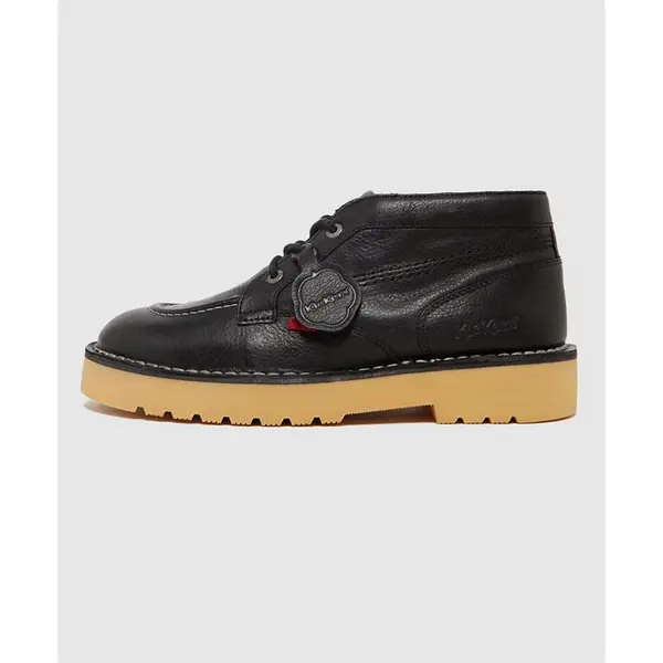 Image of Kickers Daltrey Chunk Leather Boots - Black 9