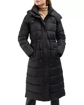 Image of Barbour Sedge Hooded Quilted Puffer Coat