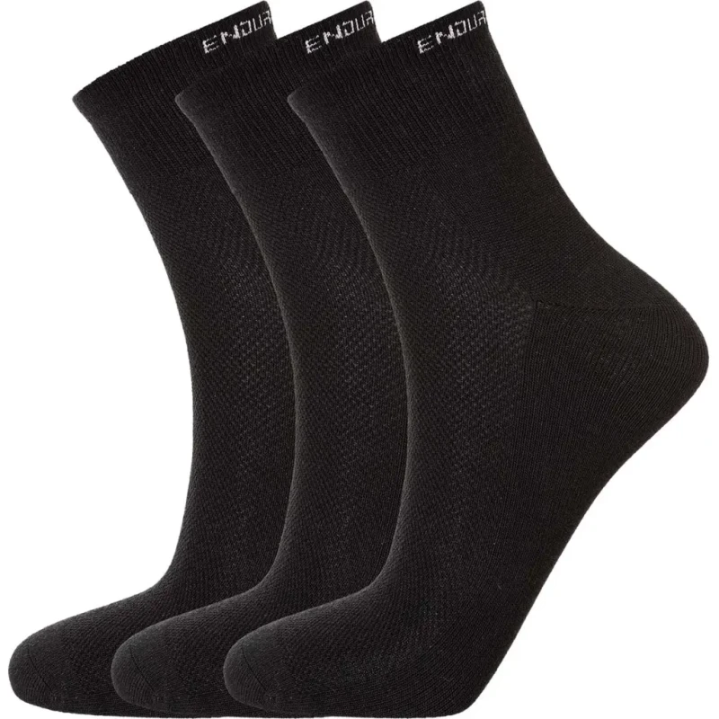 Image of Quarter socks Endurance Alcudia (x3) Noir Unisex 43/46