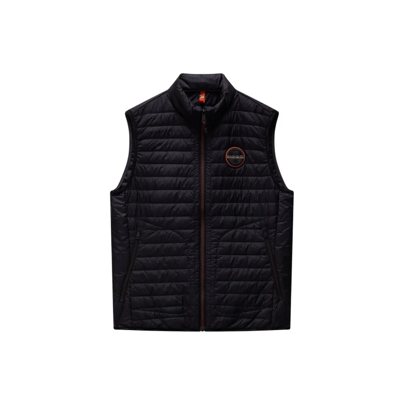 Image of Napapijri's A-Amiata Puffer Vest Noir Male M