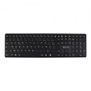 Image of V7 Bluetooth Keyboard KW550FRBT 2.4GHZ Dual Mode French AZERTY - Black