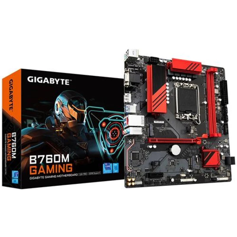 Image of Gigabyte B760M GAMING mATX Motherboard for Intel LGA1700 CPUs