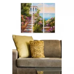 Image of MDF318558116 Multicolor Decorative MDF Painting (3 Pieces)