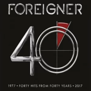 Image of 40 Forty Hits from Forty Years by Foreigner Vinyl Album
