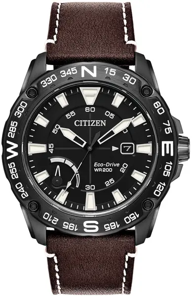 Image of Citizen Watch Eco Drive Sport Mens - Black CZ-493