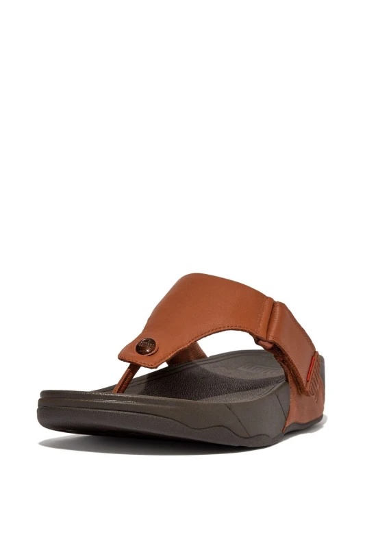 Image of FitFlop Mens Trakk II Sandal in Tan Size: 11 Tan Male 11