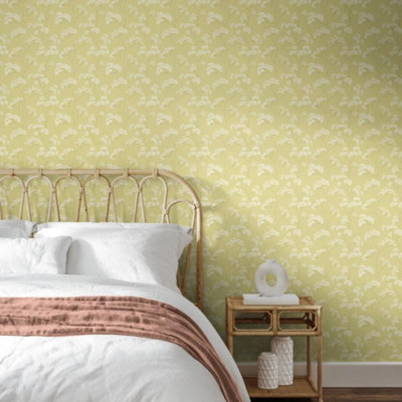 Image of Hoopla Walls Elderflower Trail - Pear 10M Wallpaper