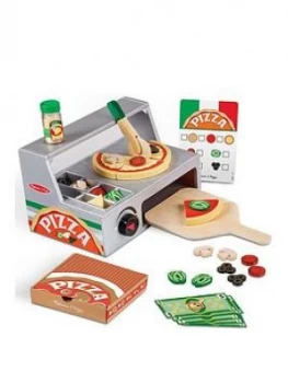 Image of Melissa & Doug Top & Bake Pizza Counter Play Set