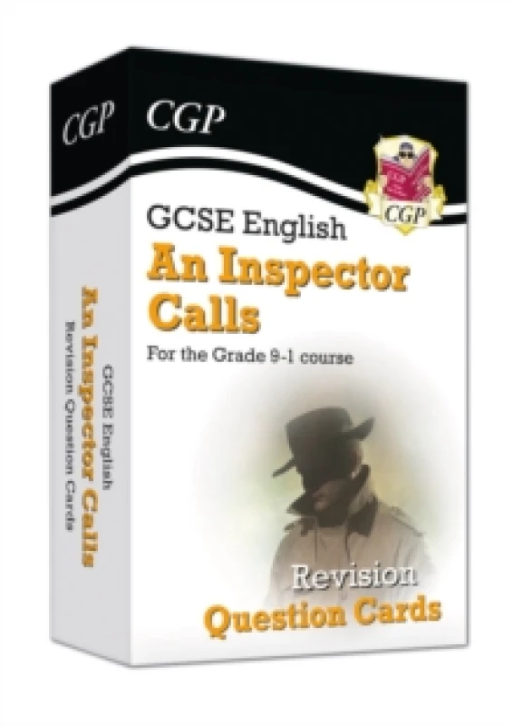Image of CGP Books GCSE English - An Inspector Calls Revision Question Cards Hardback Book Multi
