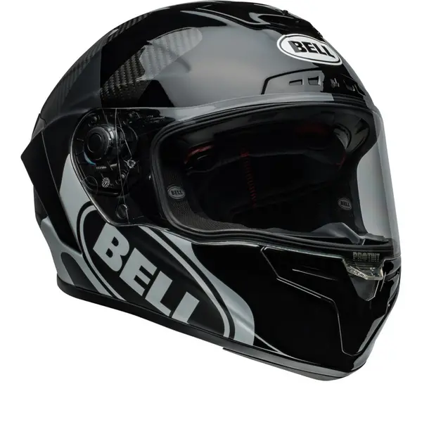 Image of Bell Race Star DLX Flex Hello Cousteau Algae Black Full Face Helmet Size M
