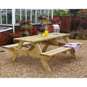 Image of Anchor Fast Milldale Picnic Bench 1.8m FSC