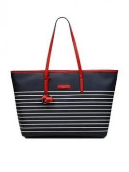 Image of Radley Sailing Medium Zip Top Shoulder Bag - Ink