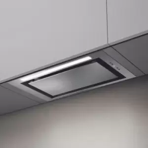 Image of Elica LANE60IXA52 60cm Integrated Cooker Hood - Stainless Steel - For Ducted/Recirculating Ventilation