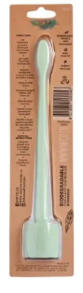 Image of The Natural Family Co Rivermint Soft Toothbrush with holder