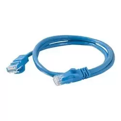 Image of C2G 100m Cat6 Booted Unshielded (UTP) Network Patch Cable Blue