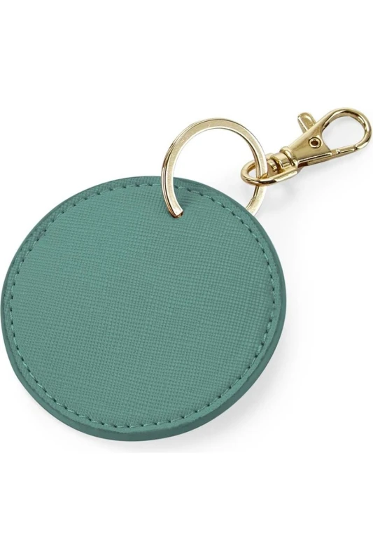 Image of Bagbase Boutique Circular Key Clip in Green Green Unisex One Size