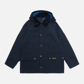 Image of Barbour Boys' Showerproof Ashby Jacket - Navy - S (6-7 Years)