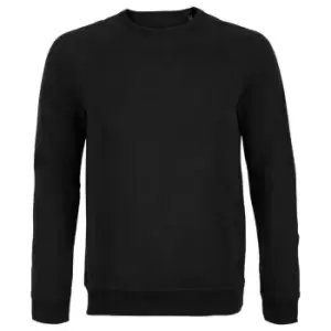 Image of NEOBLU Mens Nelson French Terry Sweatshirt (S) (Deep Black)