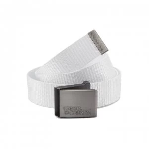 Image of Oscar Jacobson Golf Belt - White