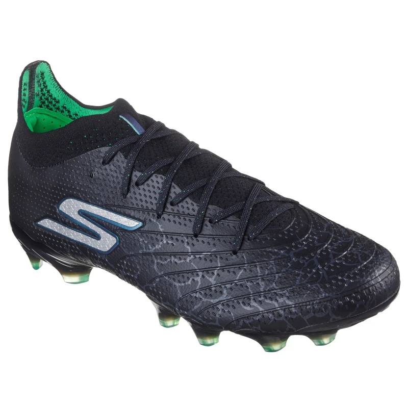 Image of Skechers SKX 1 Elite Firm Ground Football Boots Black/Silver male 6 (39.5)