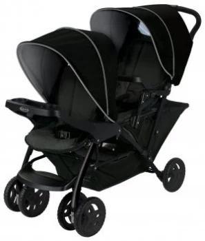 Image of Graco Stadium Duo Tandem Pushchair - Black Grey