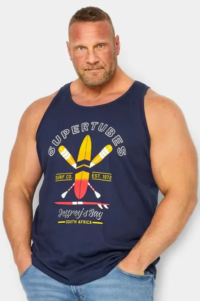 Image of BadRhino Vest Top Blue