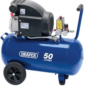 Image of Draper 50l 230v 1.5kw 2hp Air Compressor