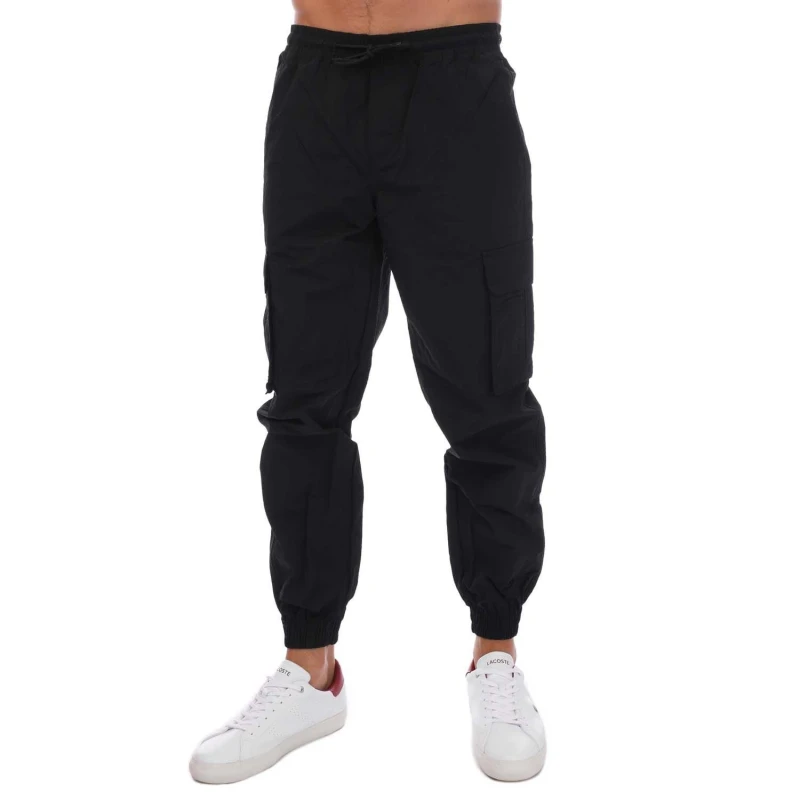Image of Jack and Jones Kane Micks Cargo Pant Straight Trousers S Black 29983203350