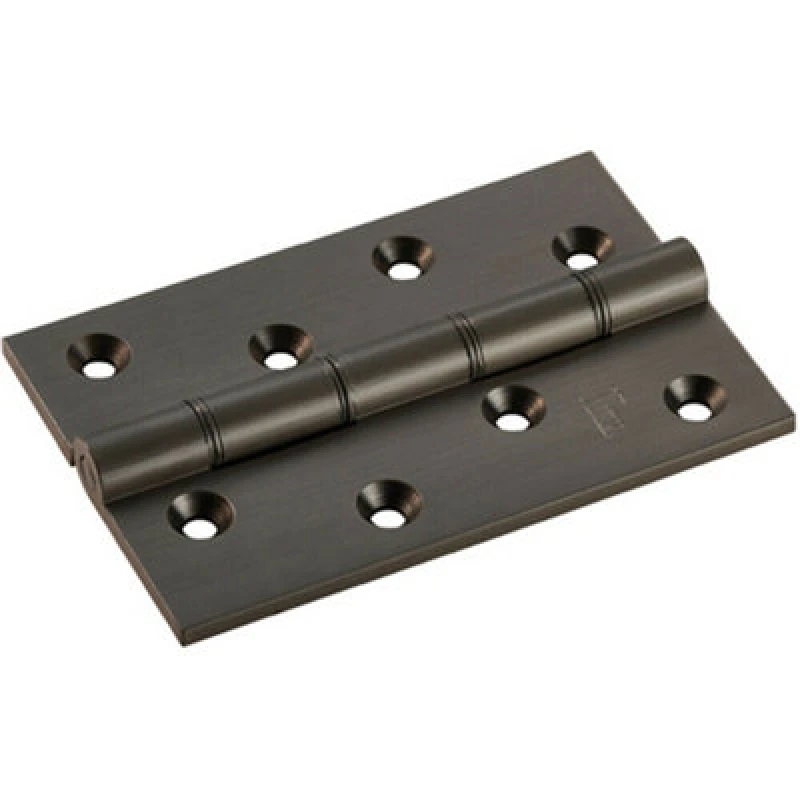 Image of Loops PAIR 102 x 67 x 4mm Brass Washered Butt Hinge Matt Bronze Internal Door Metallics