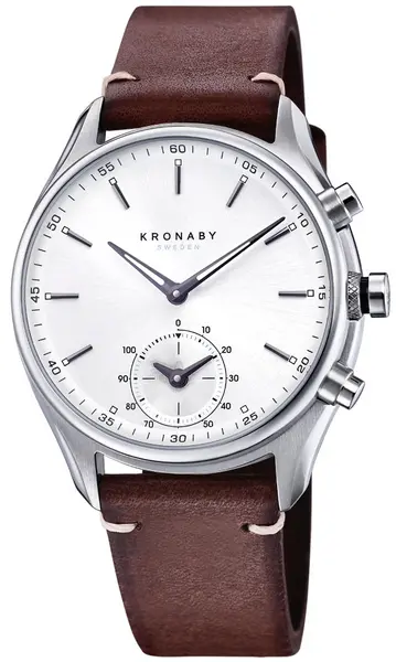 Image of Kronaby Watch Sekel Smartwatch - Silver KRB-007