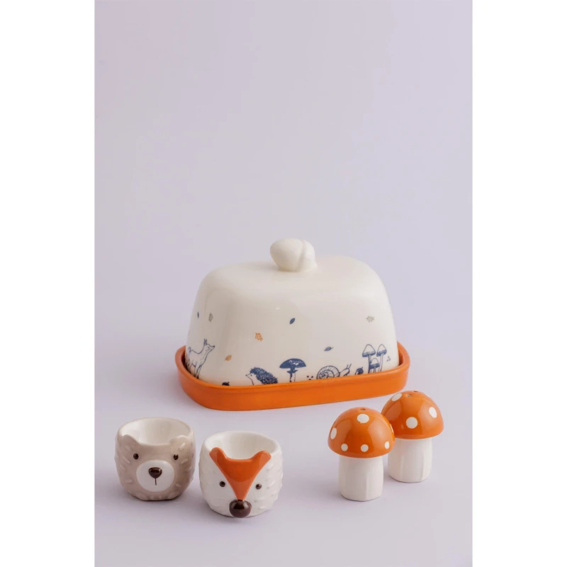 Image of Price and Kensington Woodland Breakfast Set Multi unisex 1