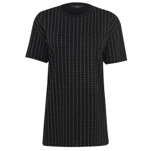 Image of Guess Guess Diamonte T Shirt - Black