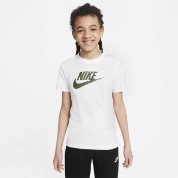 Image of Nike Big Kids T-Shirt - White
