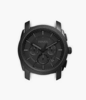 Image of Fossil Men Machine Chronograph Black Stainless Steel Case