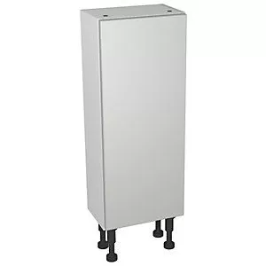 Image of Wickes Vienna Grey Gloss Fitted Open Base Unit - 300mm