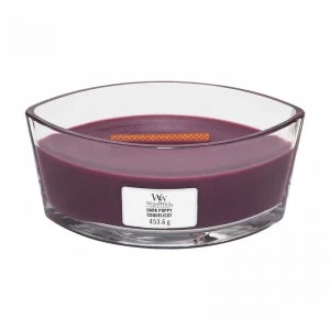 Image of Woodwick Dark Poppy Scented Candle 453.6g