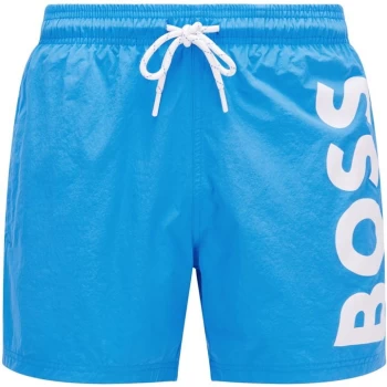 Image of Boss Octopus Swim Shorts - Blue