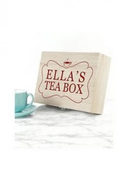 Image of Tea Box With Name